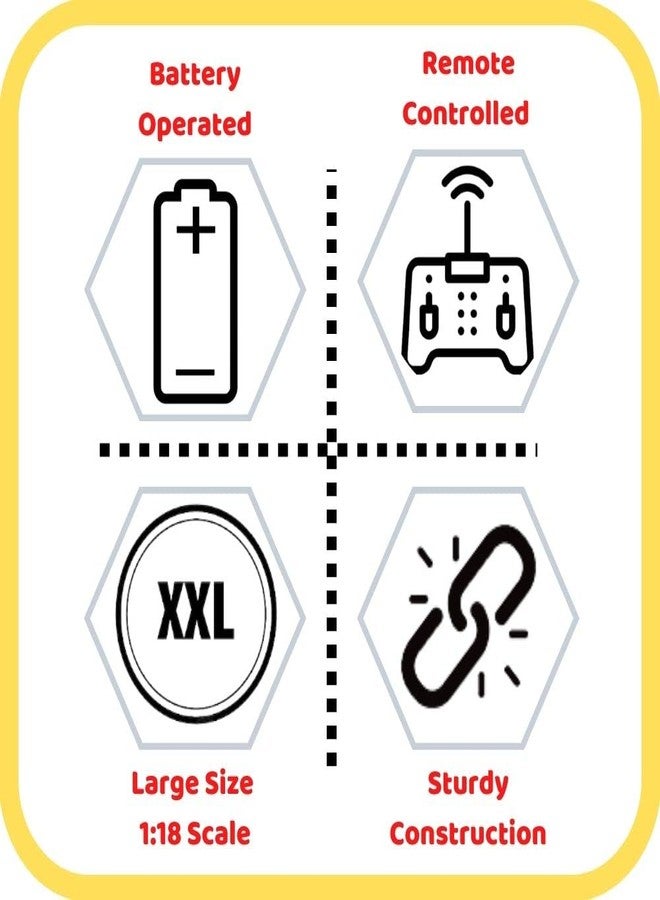 QUEENZOMY سيارة لعبة كوينزومي فيزيمون® التي تعمل بجهاز تحكم عن بعد للأولاد من عمر 4 سنوات فما فوق، بمقياس 1:18، حجم 22 سم | عبوة من قطعة واحدة | ألوان متنوعة (حسب التوافر) - Image 5